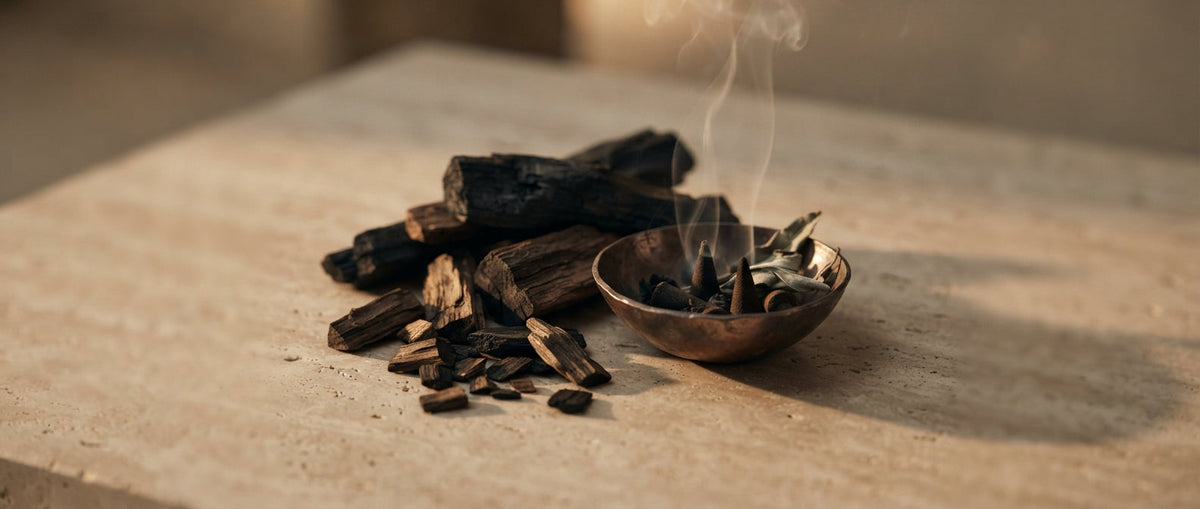 Rauchiges Holz und Räucherwerk – Duftzwillinge für Herren