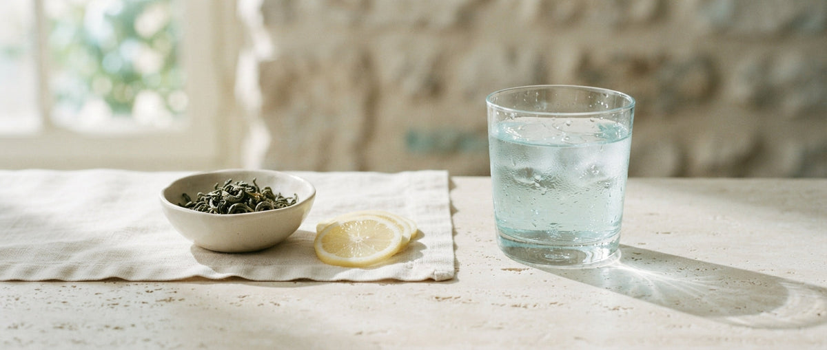 Zitronenscheiben, grüner Tee und Eiswasser – frische Parfum-Dupes für den Sommer