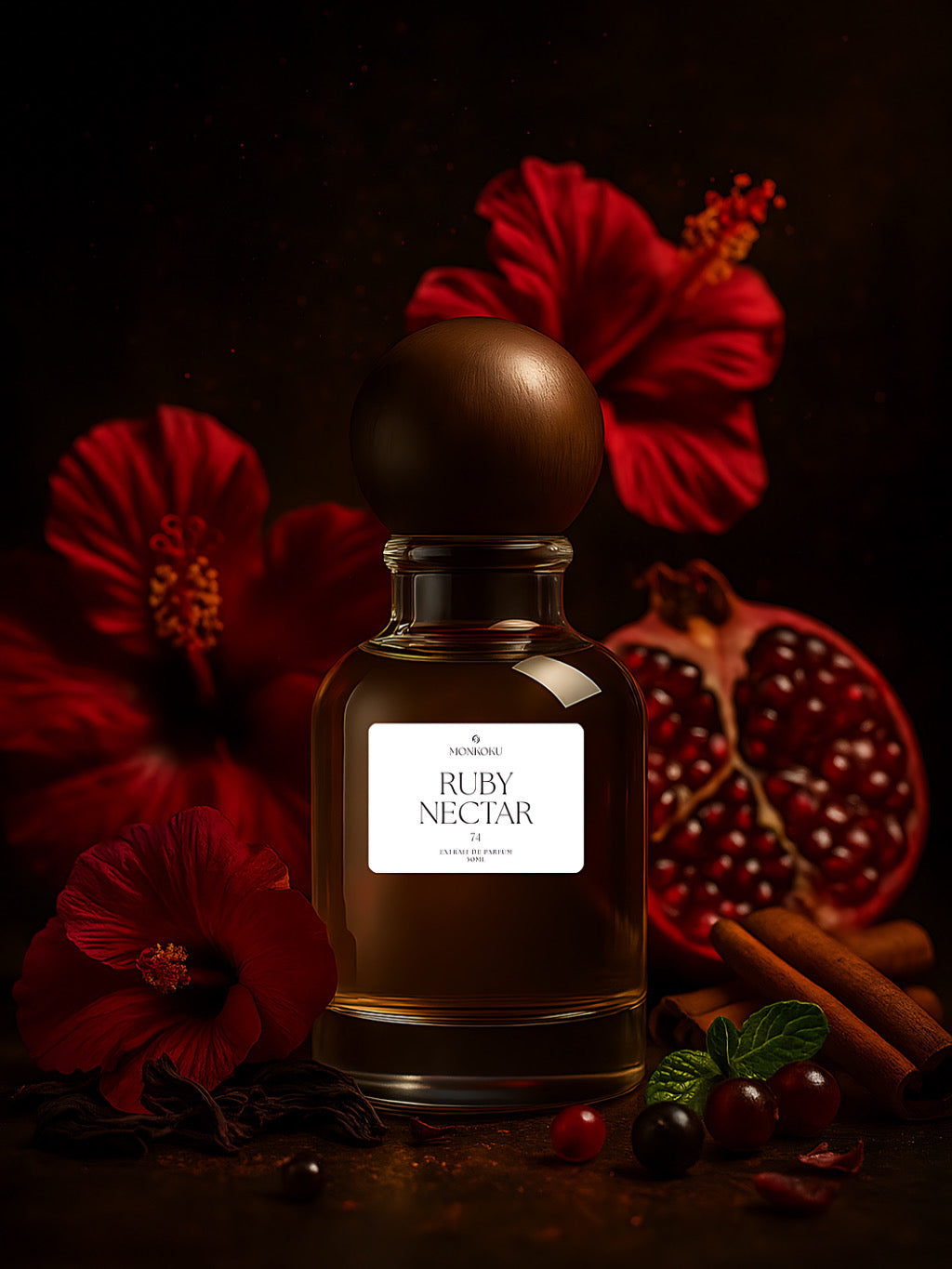 Ruby Nectar Extrait de Parfum || MonKoku