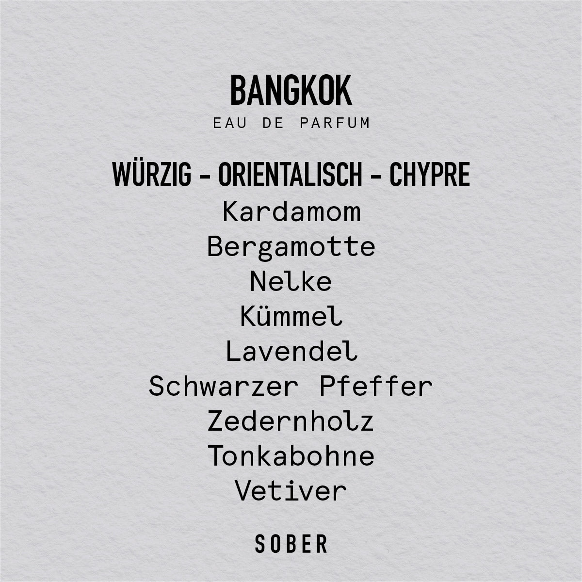 BANGKOK - Eau de Parfum - MonKoku