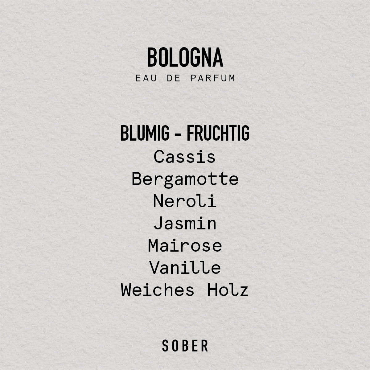 BOLOGNA - Eau de Parfum - MonKoku