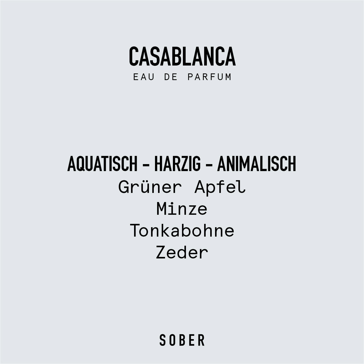 CASABLANCA - Eau de Parfum - MonKoku