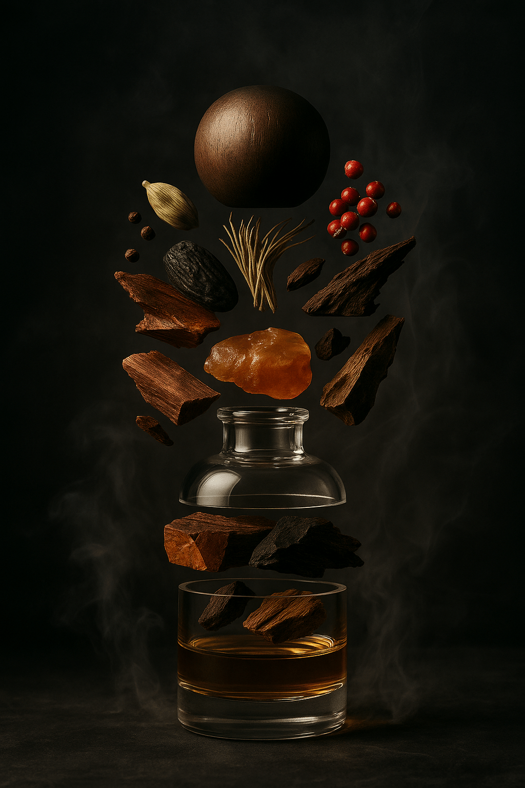 Cedar & Smoke Extrait de Parfum || MonKoku - MonKoku