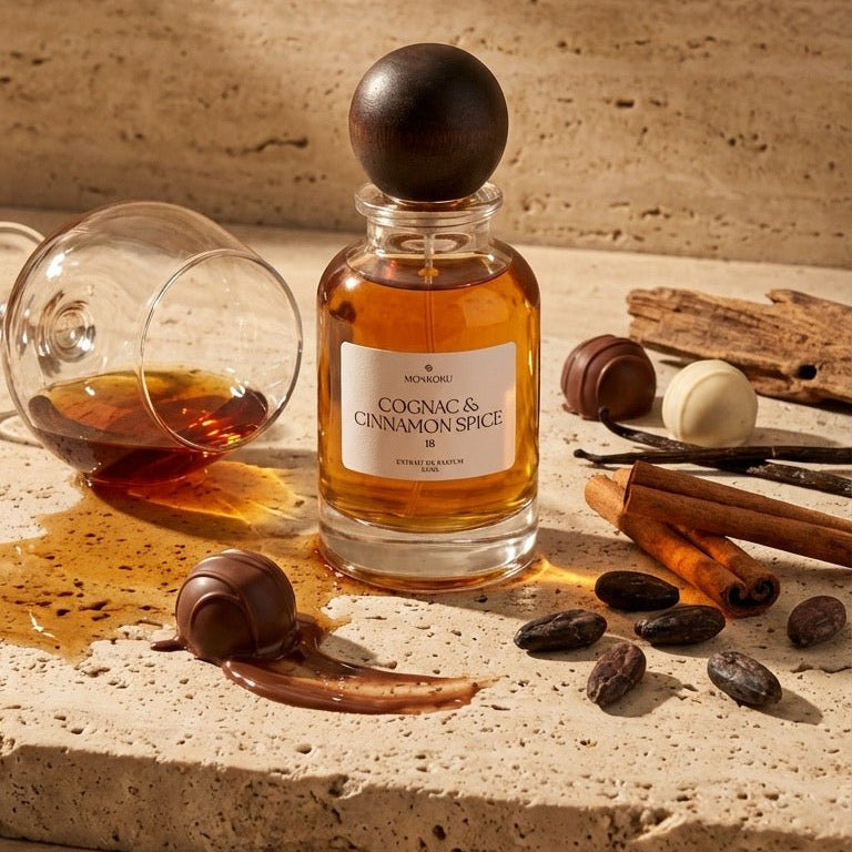 Cognac & Cinnamon Spice Extrait de Parfum || MonKoku - MonKoku