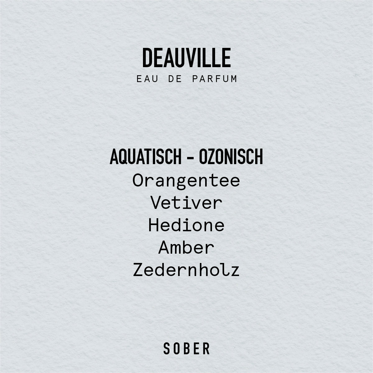 DEAUVILLE - Eau de Parfum - MonKoku