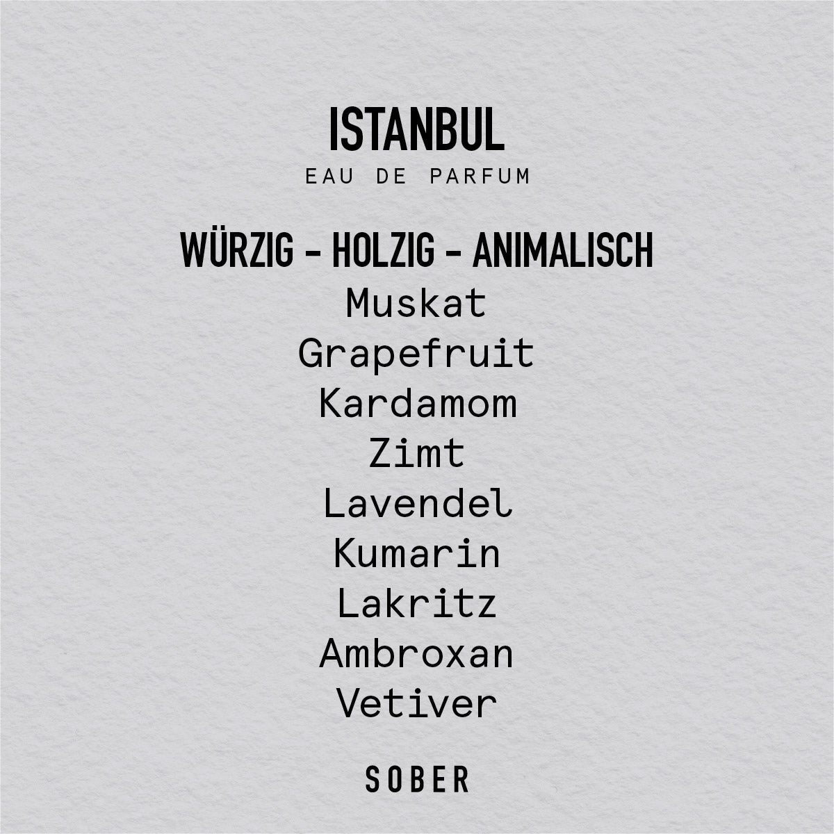 ISTANBUL - Eau de Parfum - MonKoku