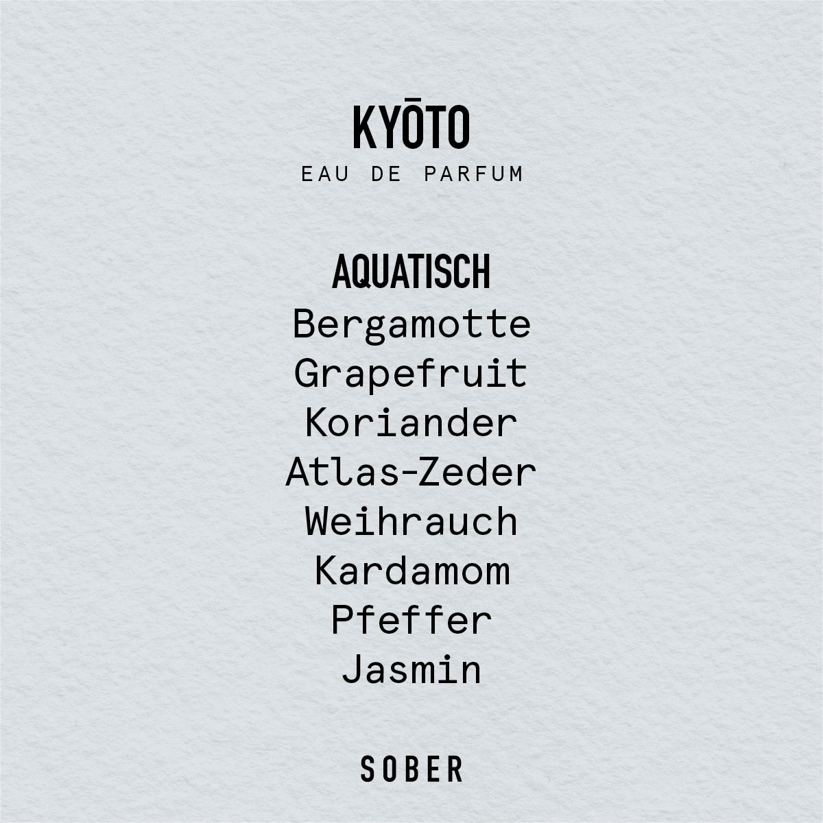 KYŌTO - Eau de Parfum - MonKoku
