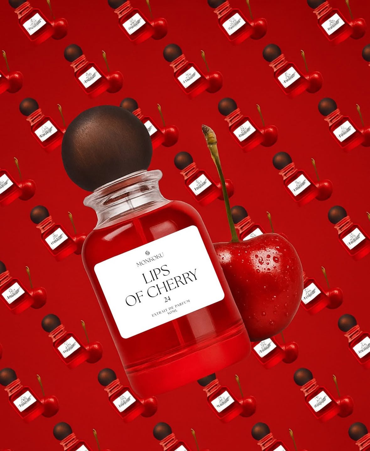 Lips of Cherry Extrait de Parfum || MonKoku - MonKoku