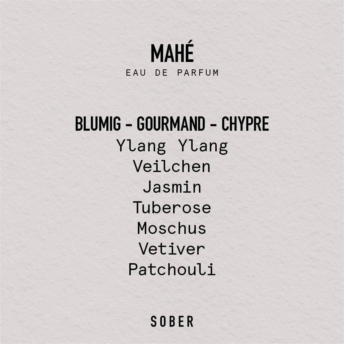 MAHÉ - Eau de Parfum - MonKoku