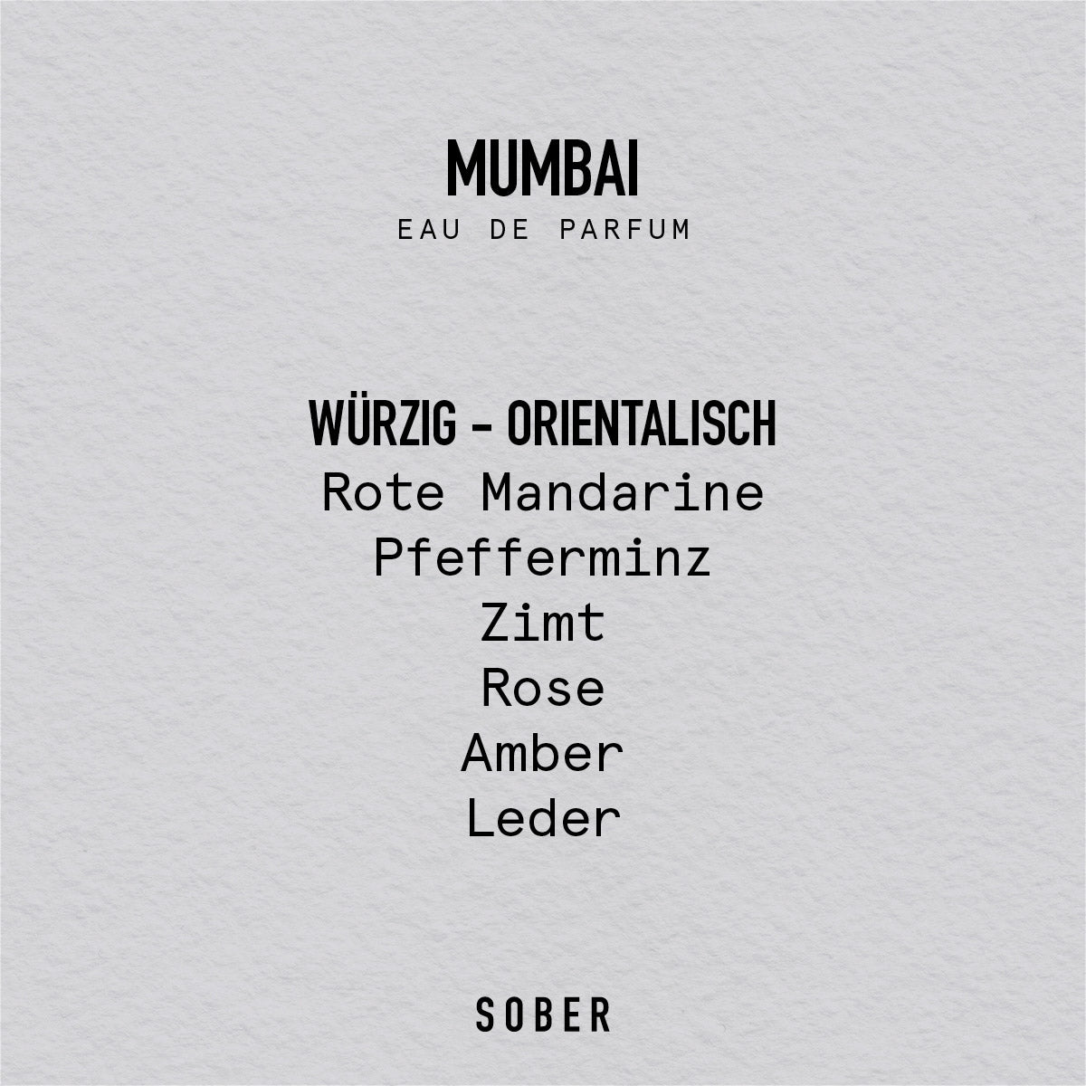 MUMBAI - Eau de Parfum - MonKoku