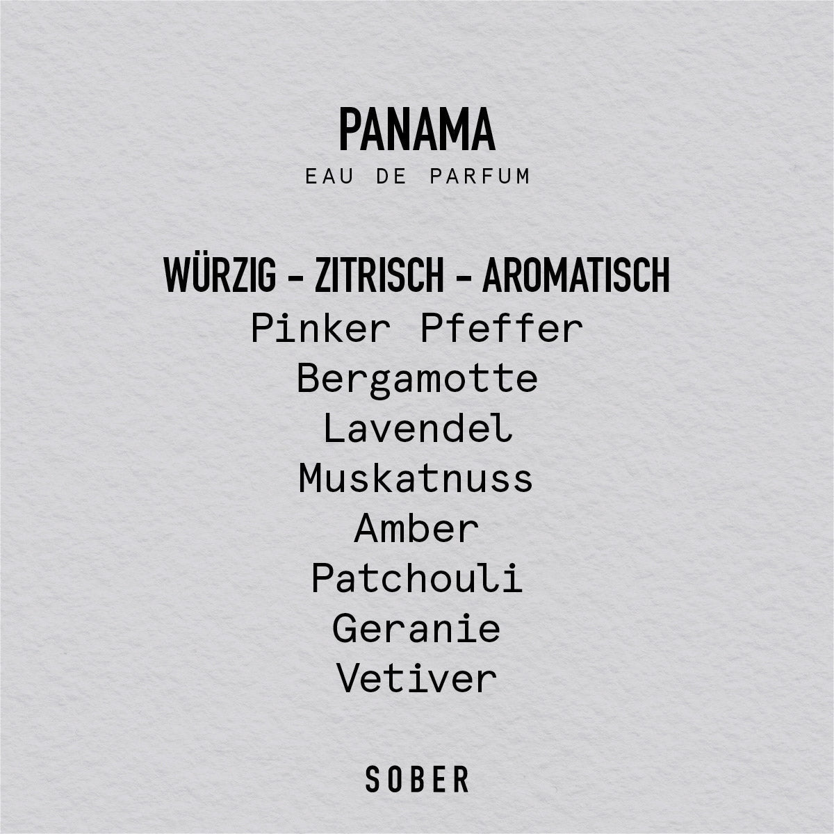PANAMA - Eau de Parfum - MonKoku