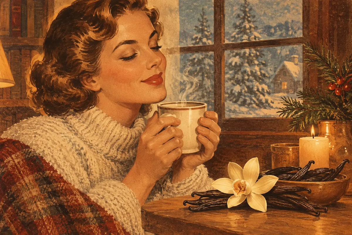 Warme Winterdüfte mit Vanille, die bleiben
