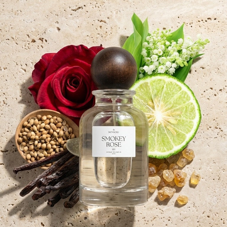 Smokey Rose Extrait de Parfum || MonKoku