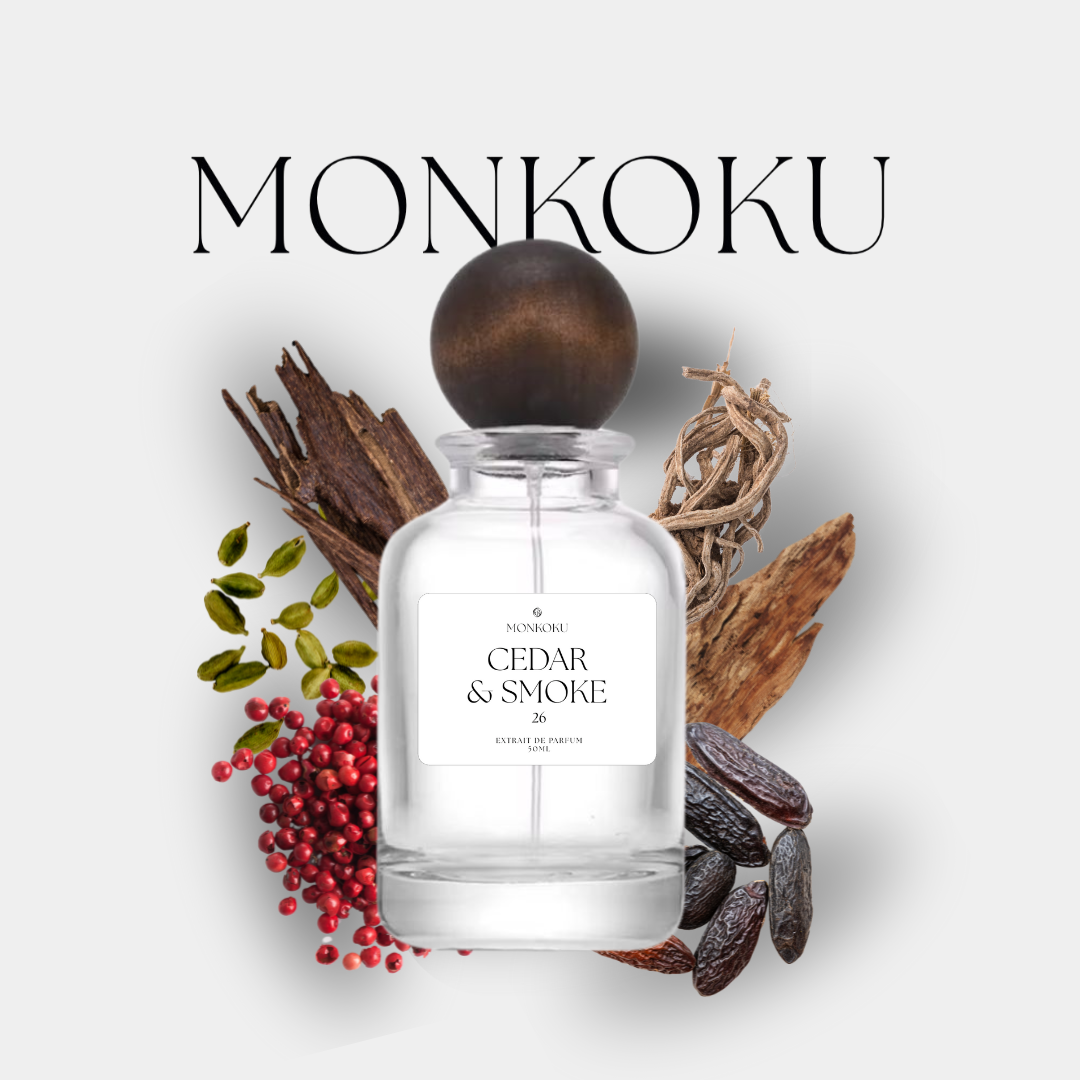 Cedar & Smoke Extrait de Parfum || MonKoku - Duftbros