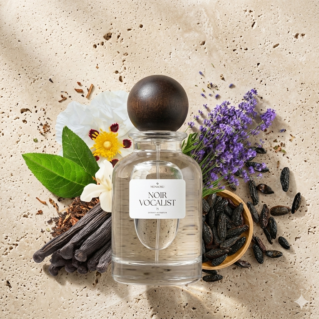 Noir Vocalist Extrait de Parfum || MonKoku