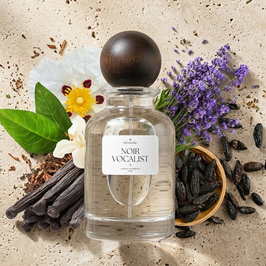 Noir Vocalist Extrait de Parfum || MonKoku