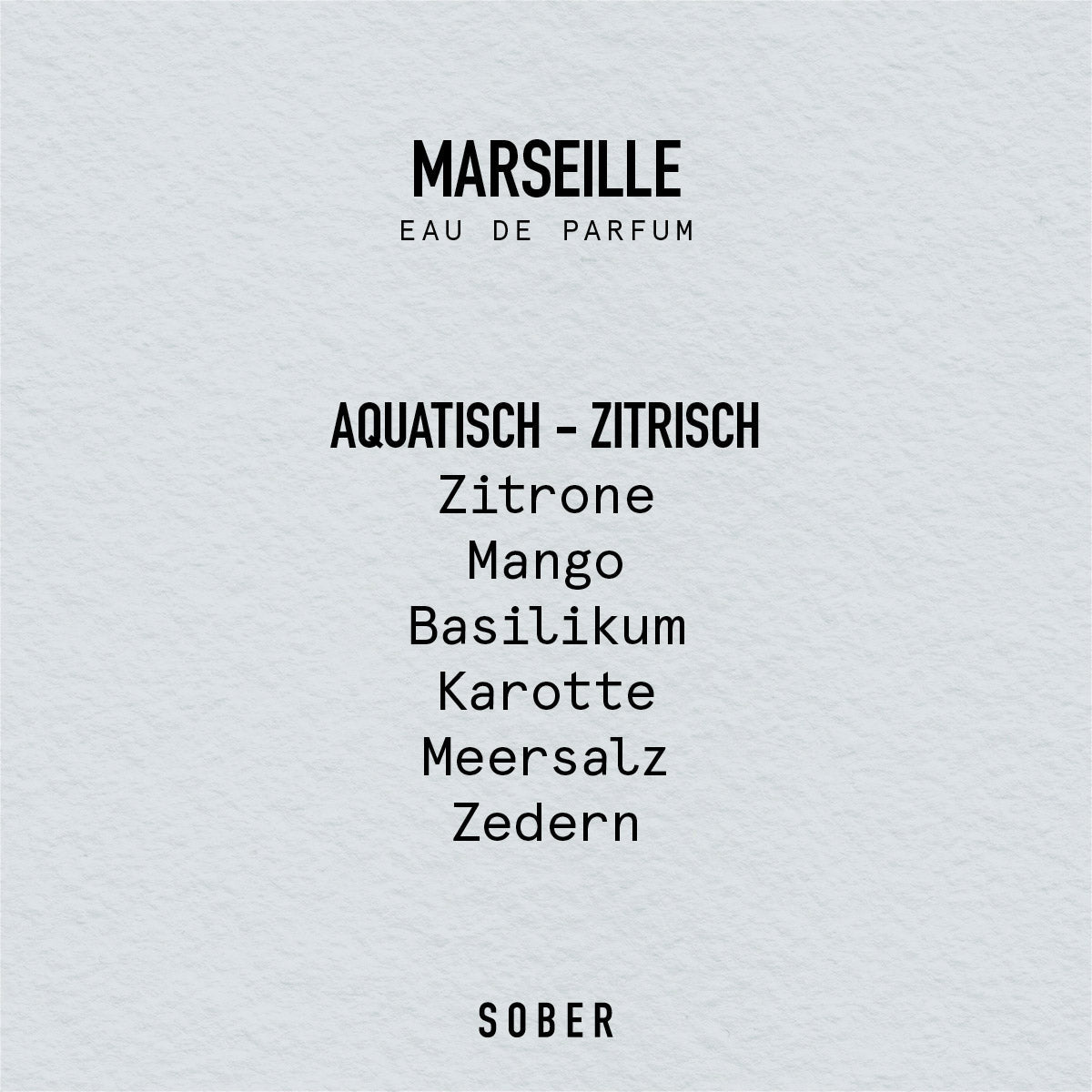 MARSEILLE - Eau de Parfum - MonKoku