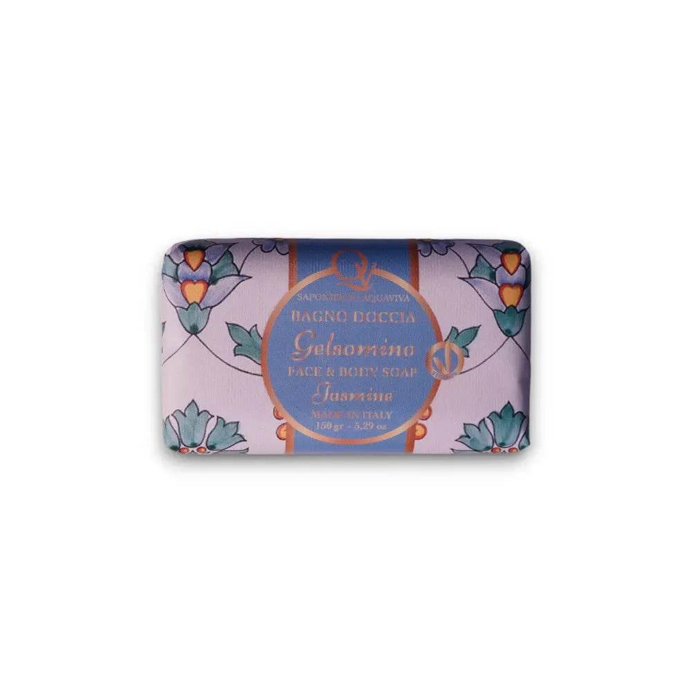 Saponifico Aquaviva Gelsomino Face & Body Soap - MonKoku